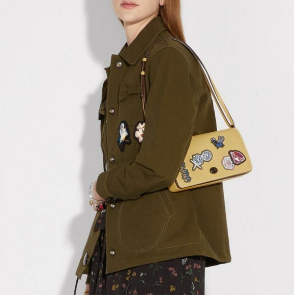 Disney X Coach Dinky With Patches in Sunflower - Picture 3 of 5